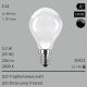  3,5W=23W LED Tropfenlampe matt E14 230Lm 360 Ra>90 2600K dimmbar 