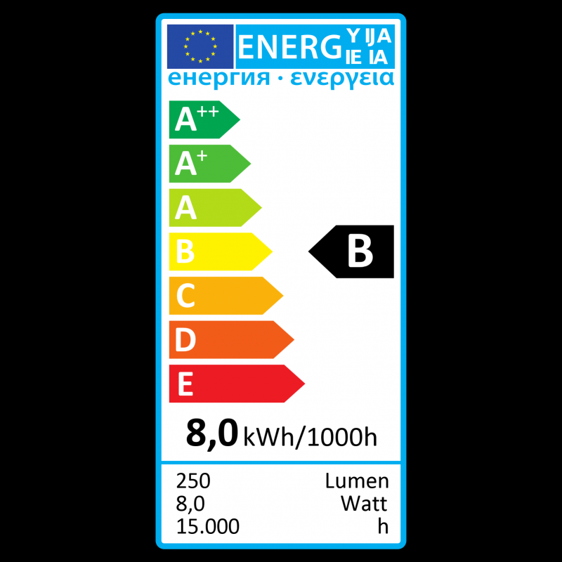 8W=25W Segula LED Grand Globe 200 Curved gold E40 250Lm CRI90 2000K dimmbar