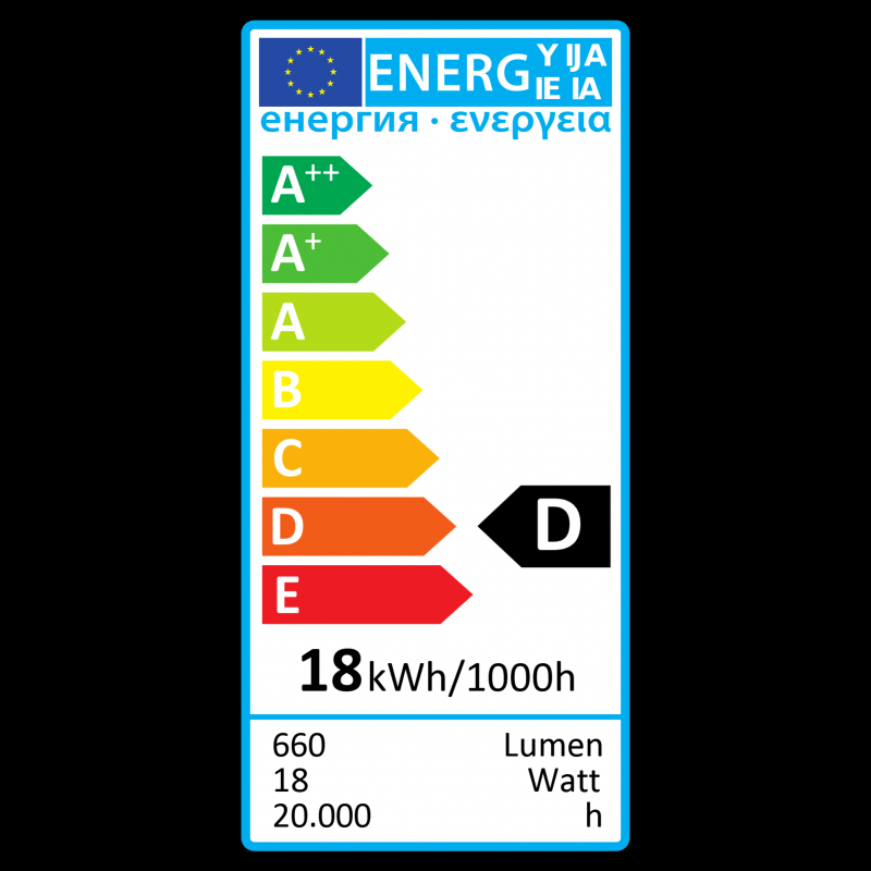 18W=120W SEGULA LED PAR38 Reflektor grn E27 40