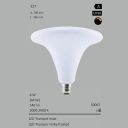  8W=44W Segula LED Trumpet matt 200mm E27 540Lm 360 Ra>90 2000-2900K ambient dimmbar 