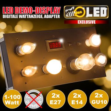  99097 - LED Demo Display M 1-100W  86.02GBP  