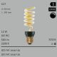  12W=42W SEGULA LED ART Loop Up klar E27 500Lm 360 Ra>95 2200K dimmbar 