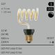  12W=42W SEGULA LED ART Loop Cross klar E27 500Lm 360 Ra>95 2200K dimmbar 