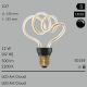  12W=42W SEGULA LED ART Cloud klar E27 500Lm 360 Ra>95 2200K dimmbar 