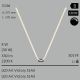  8W=30W SEGULA LED ART Victory S14d klar 330Lm 360 Ra>90 2200K dimmbar 