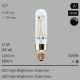  15W=85W Segula LED High Brightness Tube klar E27 1250Lm CRI90 2800K dimmbar 
