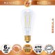  6W=40W LED Rustika Long Style klar dimmbar klar E27 470Lm 360 Ra>90 2200K candlelight 