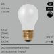  3,5W=20W LED Glühlampe klein matt E27 200Lm 360° Ra>90 2200K dimmbar 