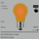  2W Segula LED Glas Glühlampe orange E27 30Lm 360° Ra>90 dimmbar 
