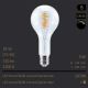  18W=55W Segula LED Grand Bulb Curved Spirale klar E40 720Lm CRI90 2200K dimmbar 